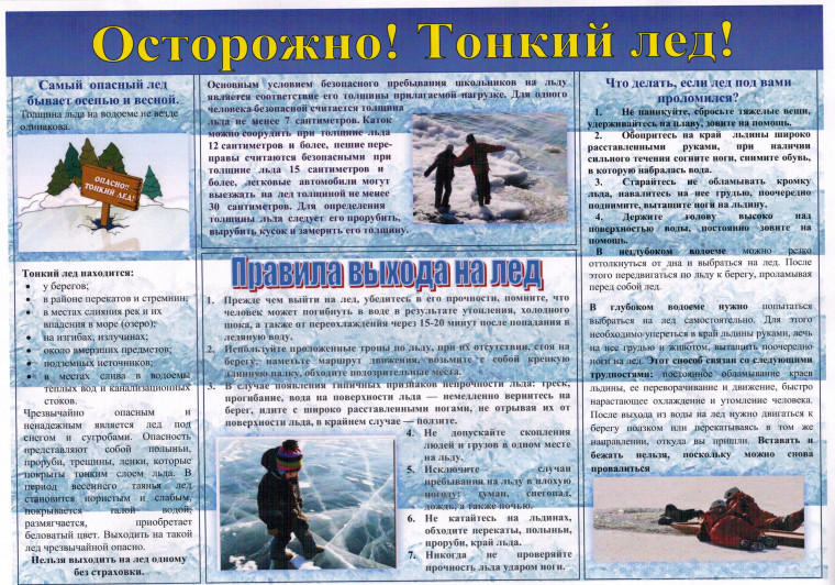 Правила безопасности: тонкий лёд !. Правила безопасности: тонкий лёд !.